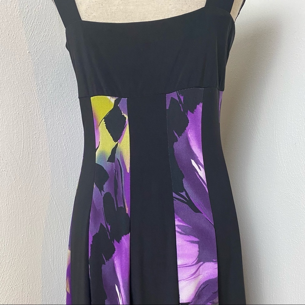 R & M Collection Fit & Flare Design Multi Colors Sz 14 - Picture 10 of 15